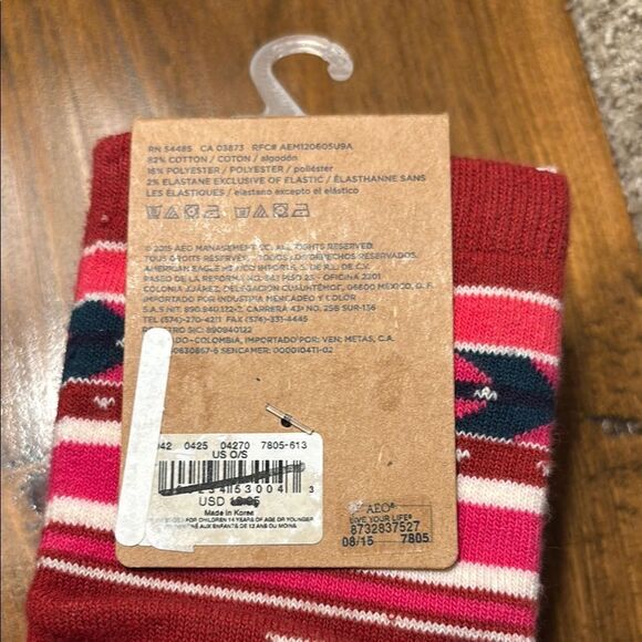 NWT American Eagle Outfitters Colorful Knit Knee-High Socks - Picture 6 of 9